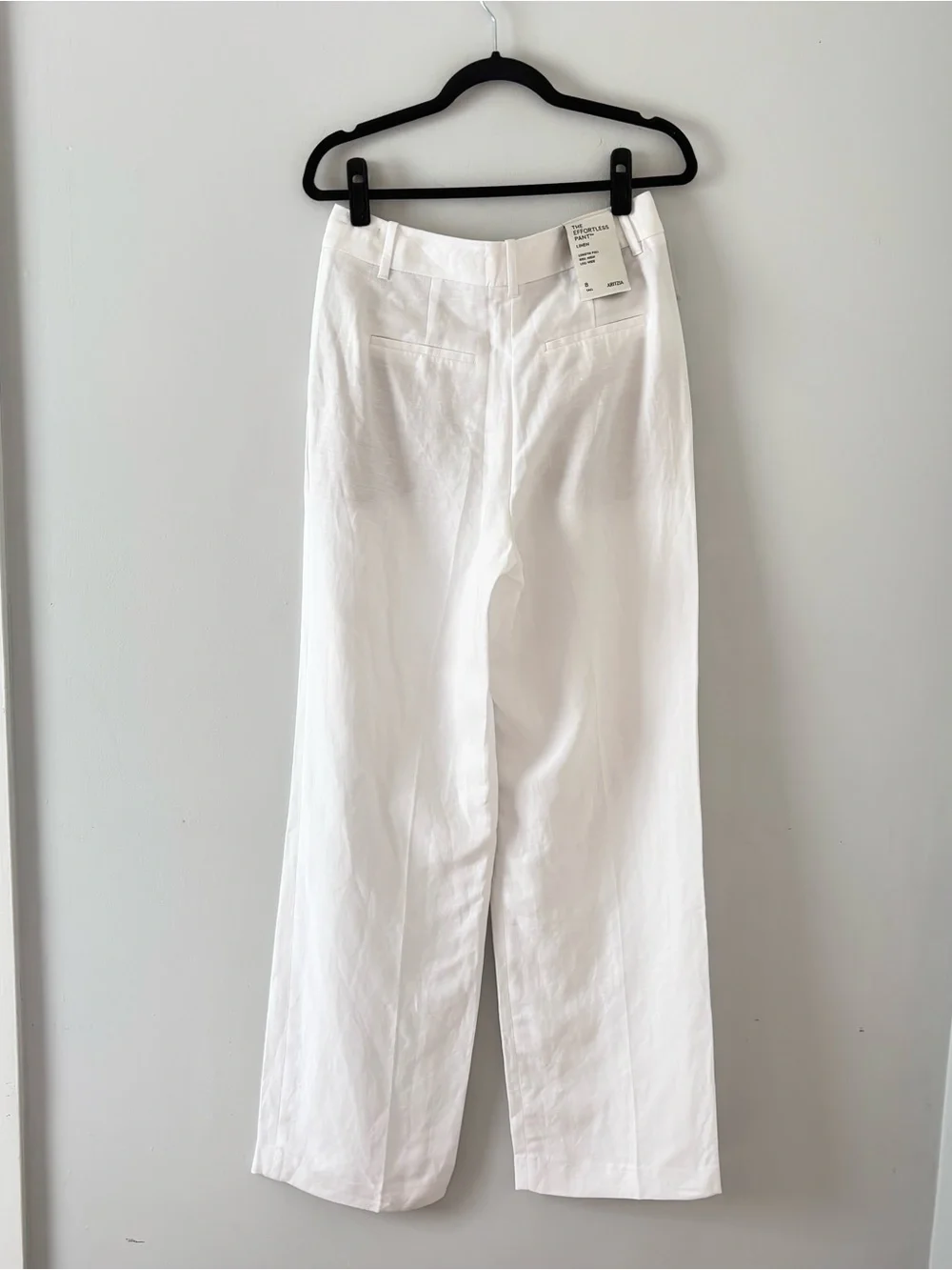 Aritzia NWT The Effortless Pant CruiseLinen Trouser Tailored Relaxed High-Rise
